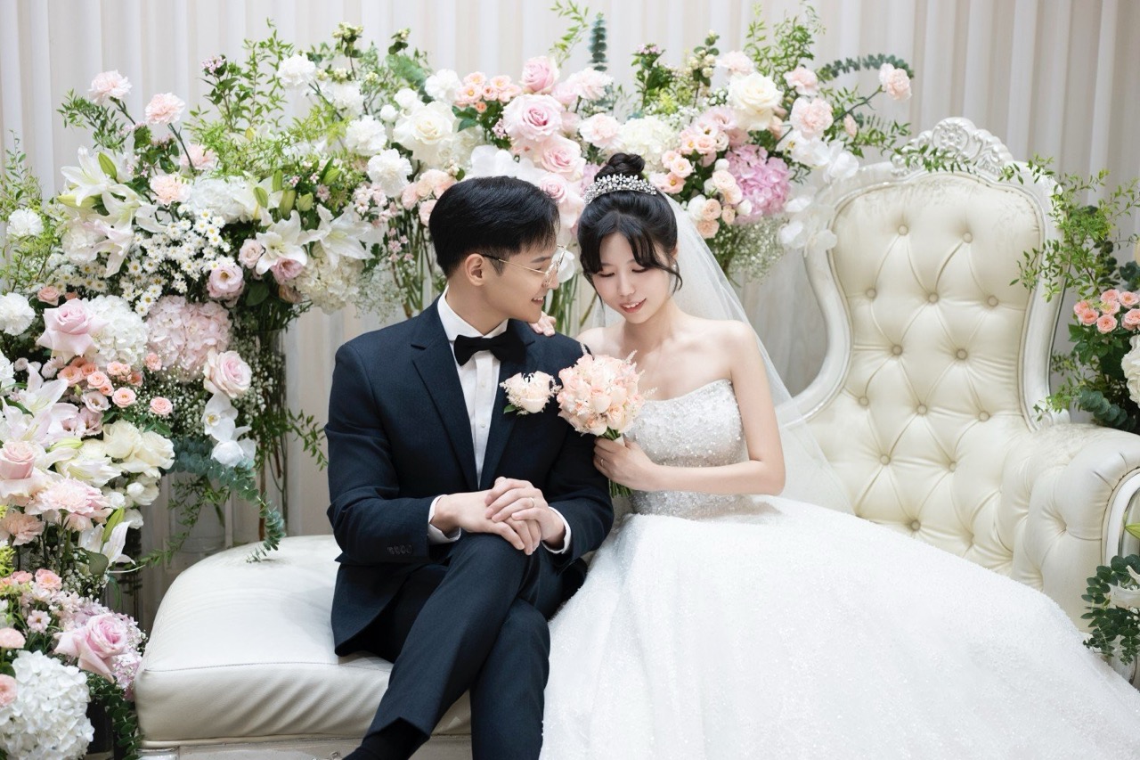Our wedding day